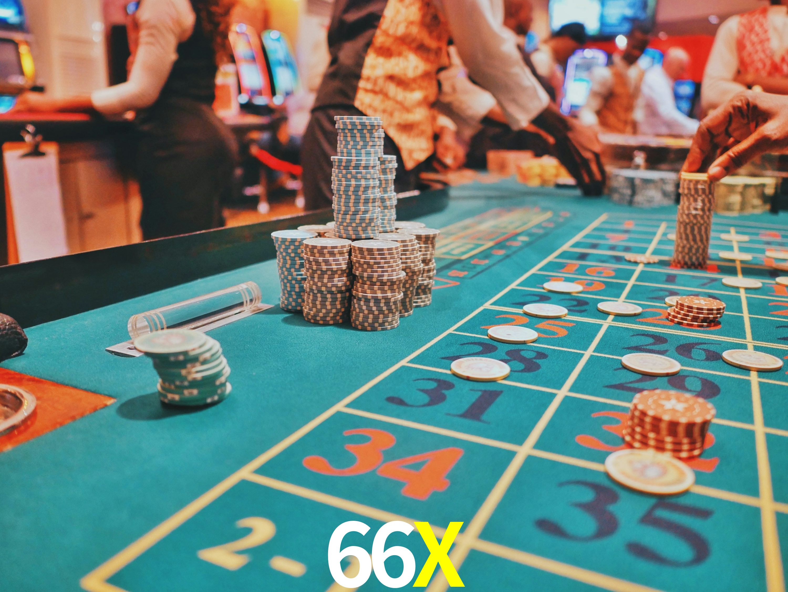 Jogos de Mesa Premium 66X - Blackjack, Roleta, Baccarat